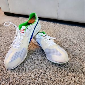 Mens athletic cleet shoes breathable waterproof